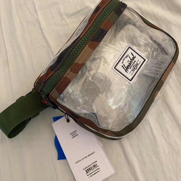 herschel clear fanny pack